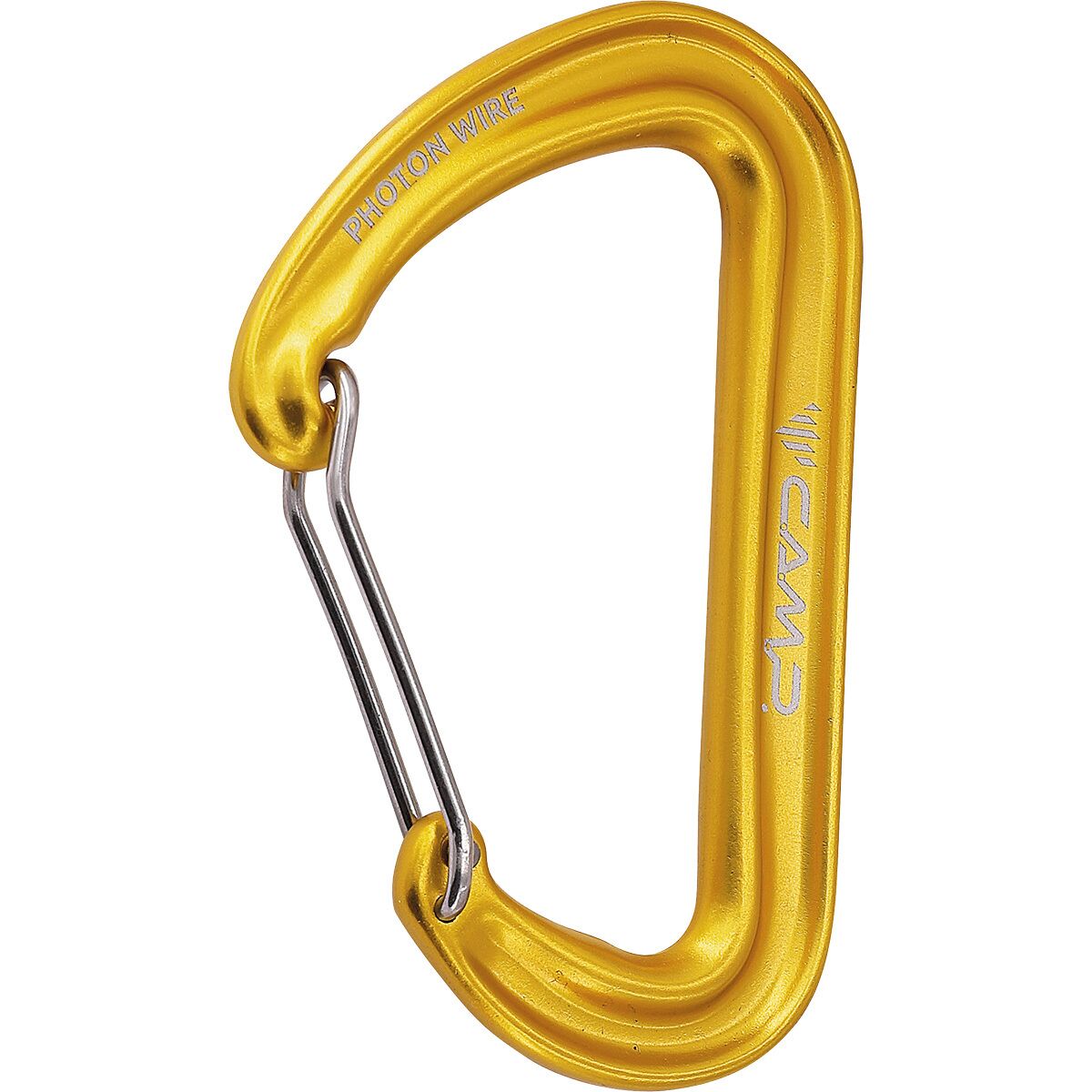 Image of CAMP USA Photon Wire Carabiner Yellow, One Size