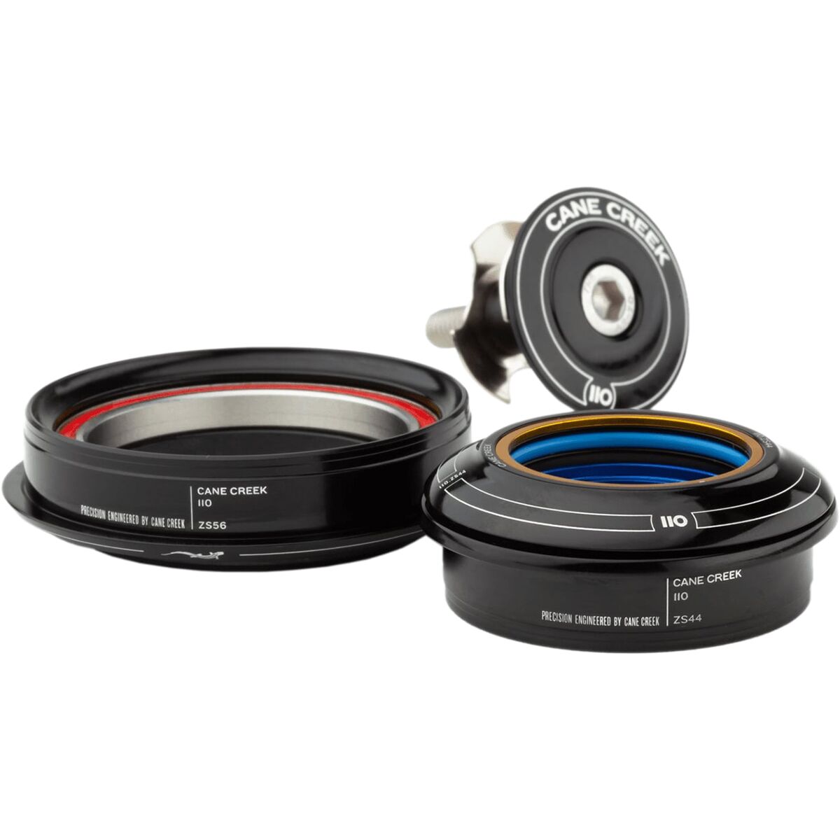 Image of Cane Creek 110-Series Headset Black, IS41/28.6, IS52/40