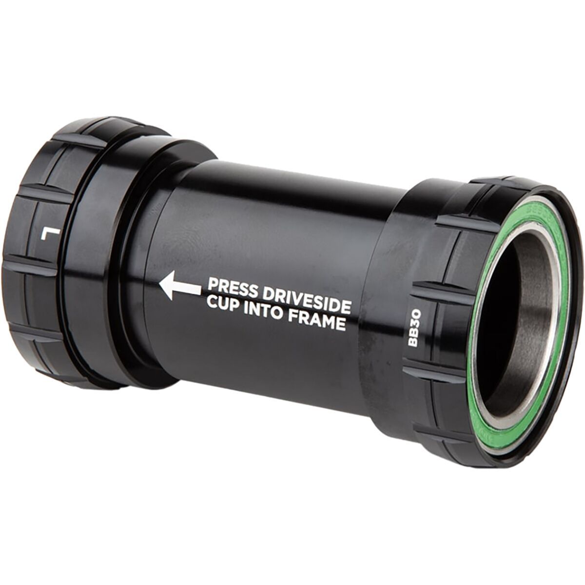Image of Cane Creek Hellbender 70 BB30 Bottom Bracket Black, 24mm, Shimano