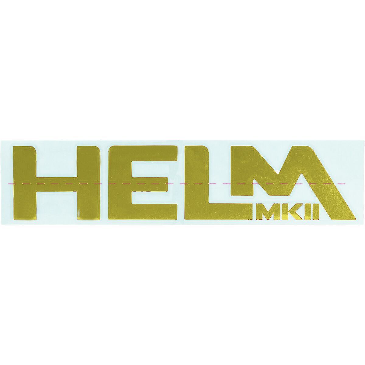 Image of Cane Creek Helm MKII Sticker Kit Brushed Gold, One Size