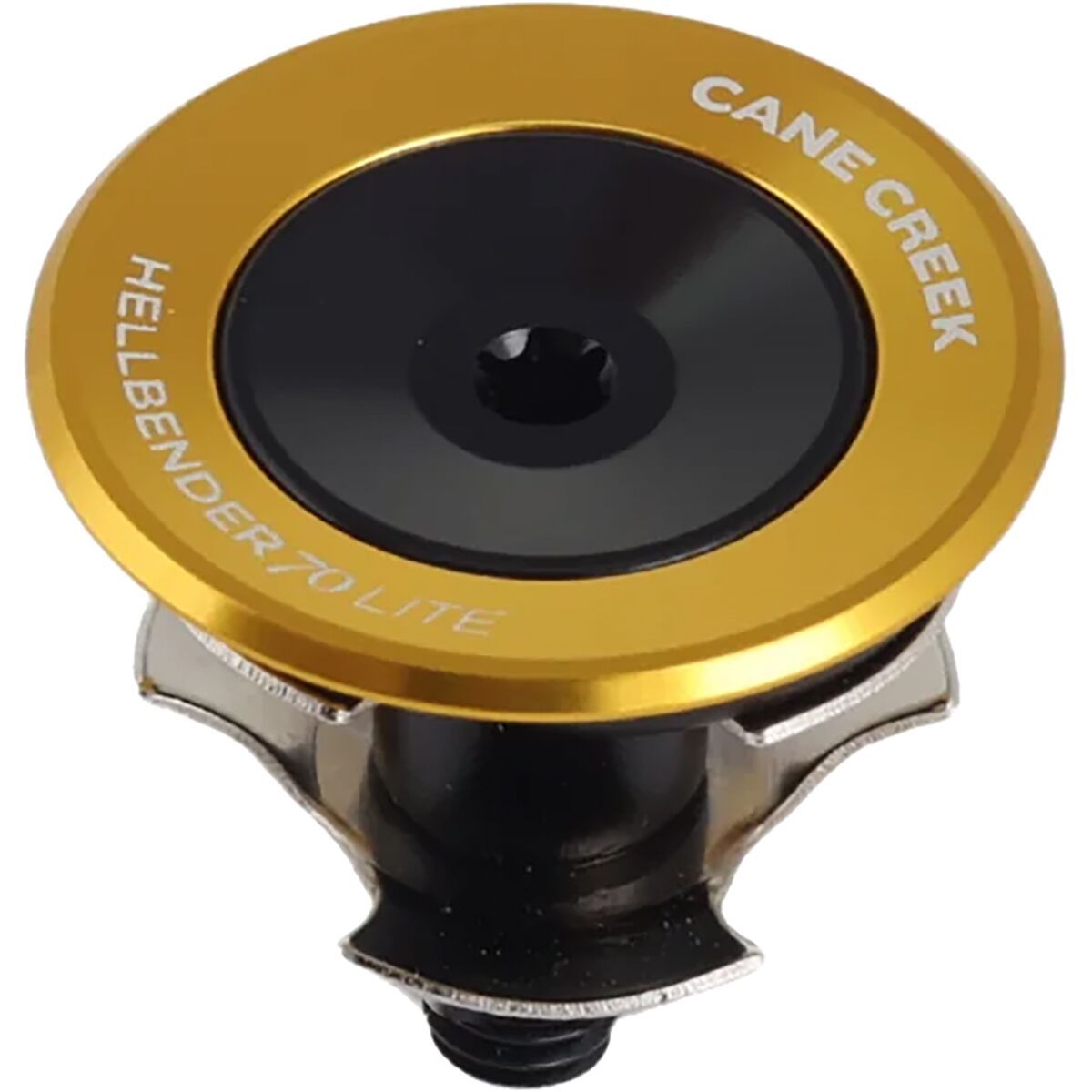 Image of Cane Creek Hellbender Lite Preload Assembly Gold, 28.6mm