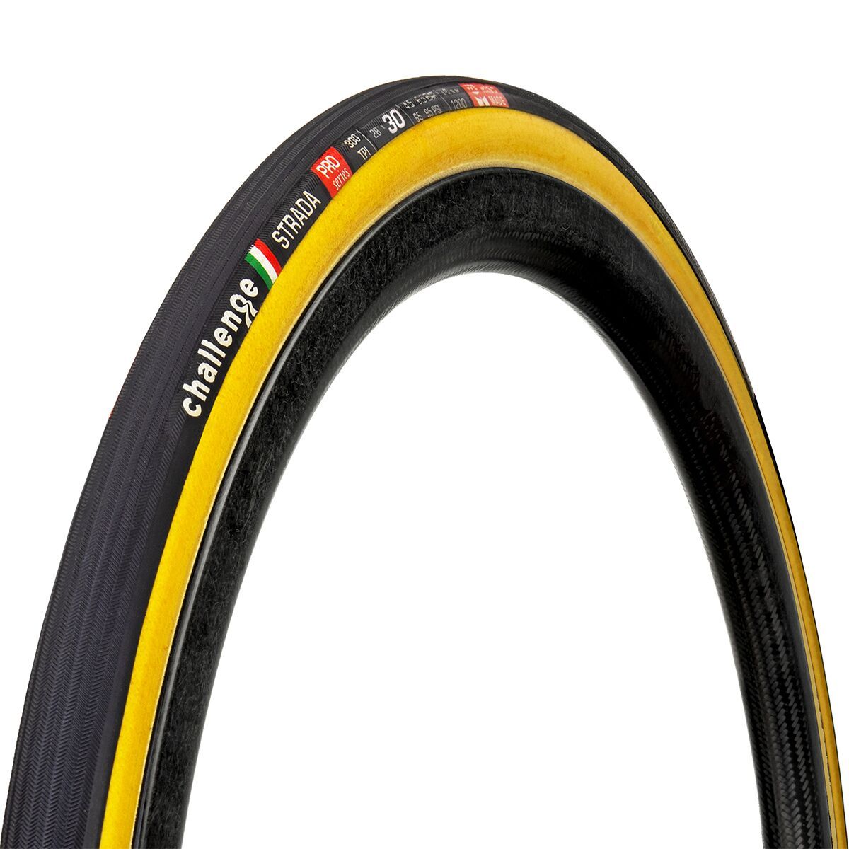 Image of Challenge Strada Tubular Tire Tan, 700x30