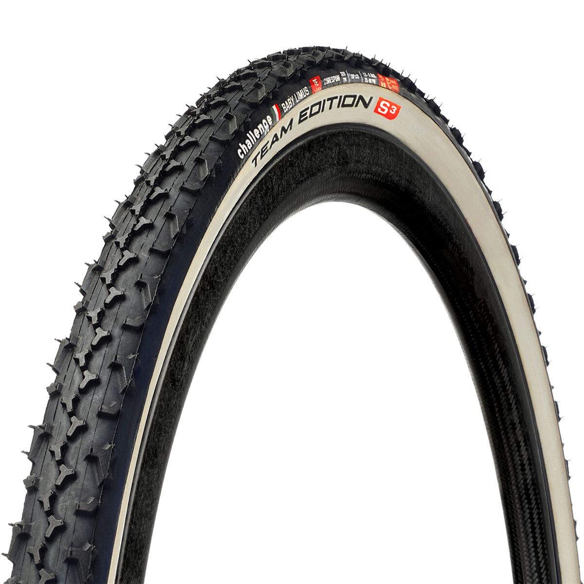 Image of Challenge Baby Limus Team Edition Tubular Tire White, 700x33