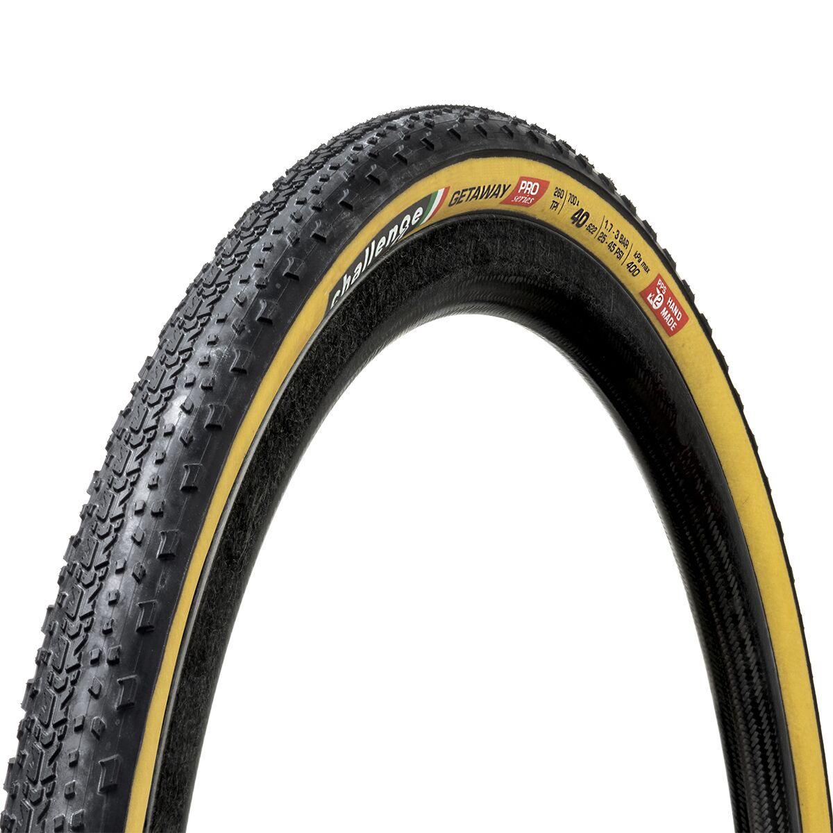 Image of Challenge Getaway Pro Clincher Tire Tan, 700x40
