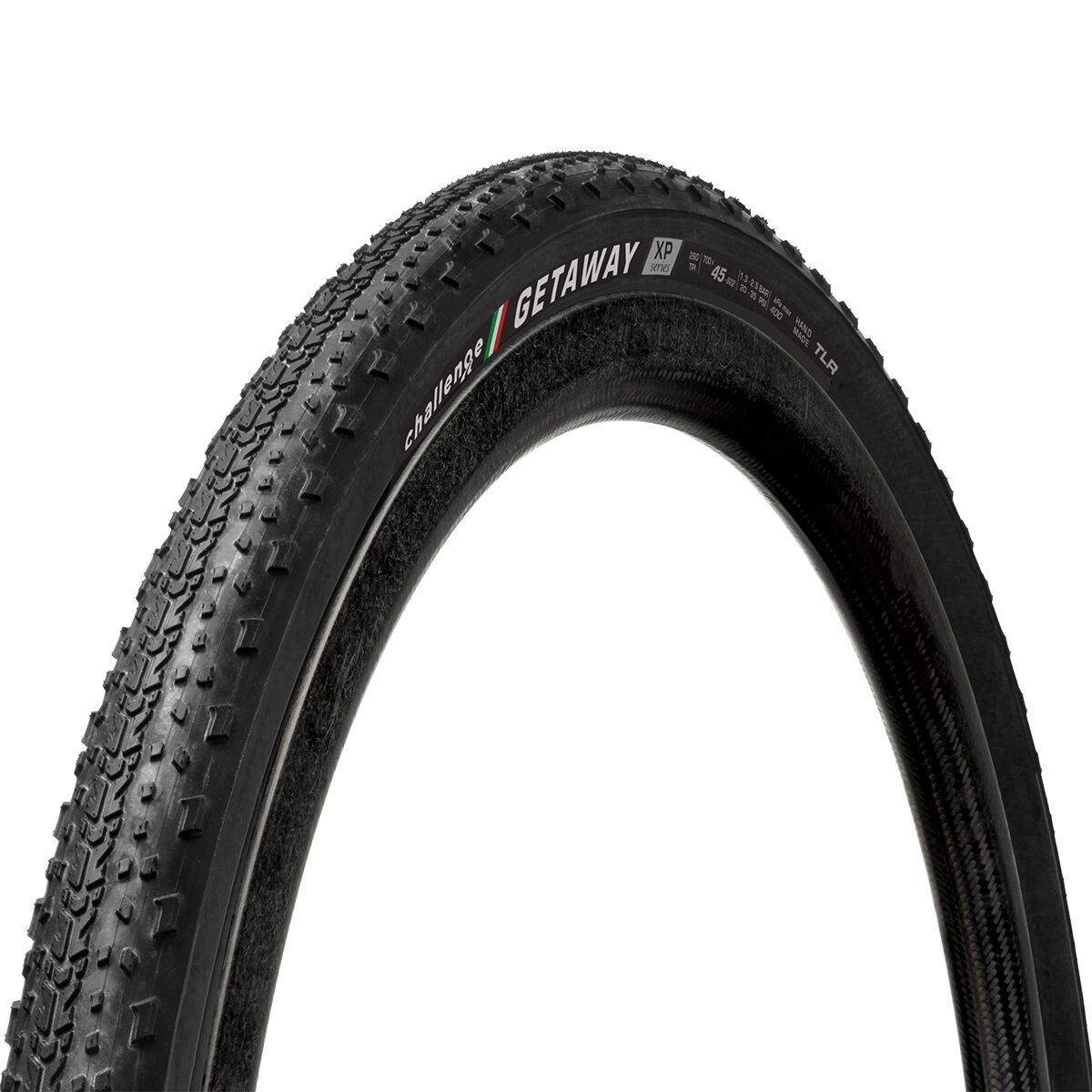Image of Challenge Getaway XP Tubeless Tire Black, 700x45