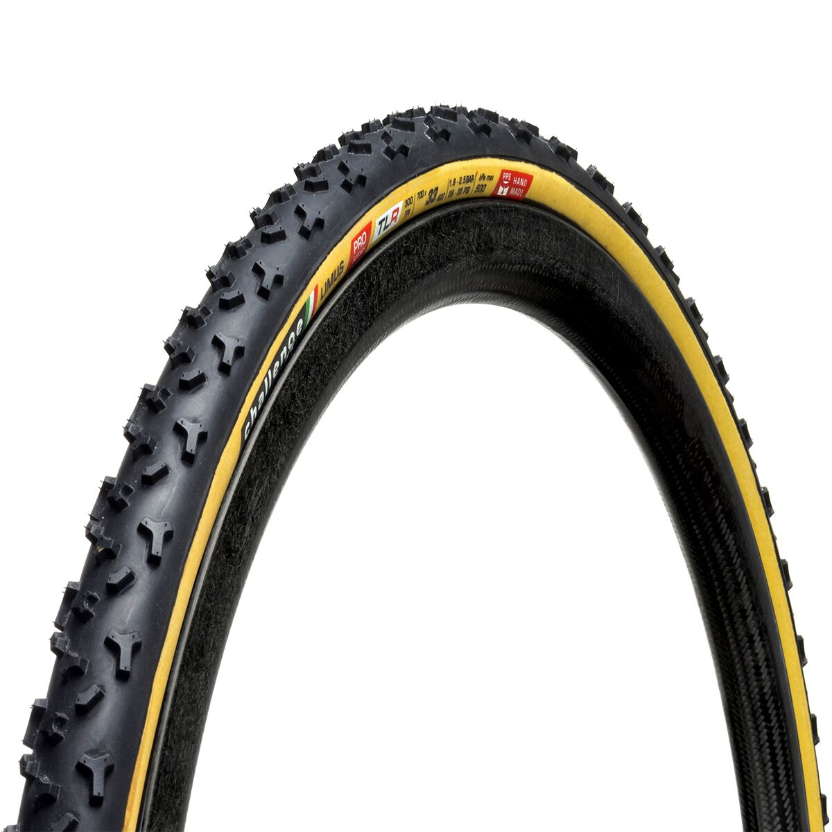 Image of Challenge Limus Pro Tubeless Tire Tan, 700x33