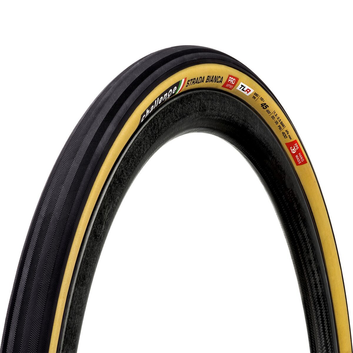 Image of Challenge Strada Bianca Pro Tubeless Tire Tan, 700x36