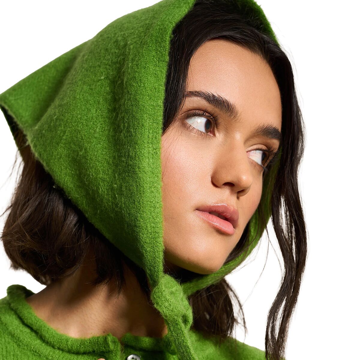 Image of Callahan Hankerchief Head Scarf Fern, One Size