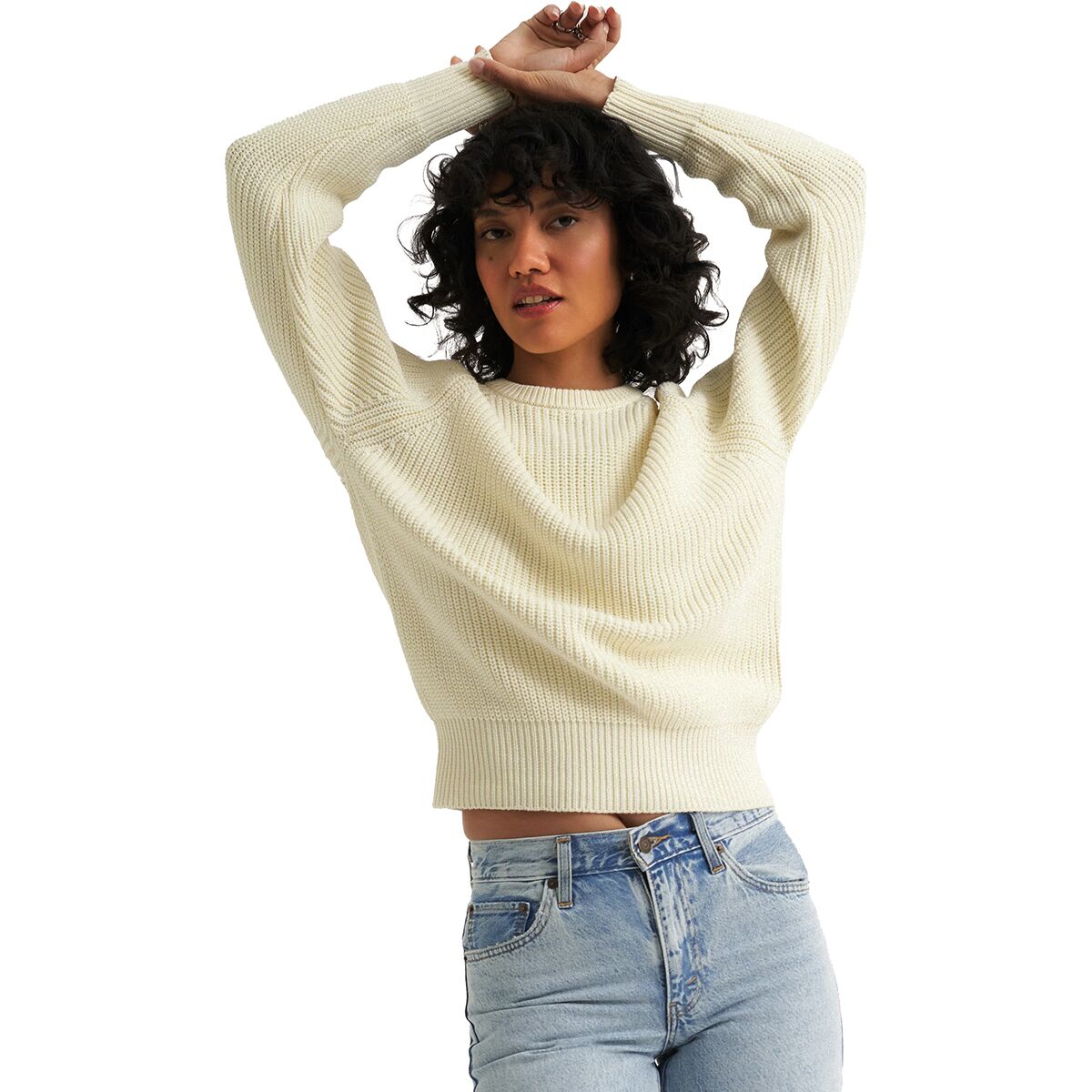 Image of Callahan The Crew Sweater - Women's Creme, XL