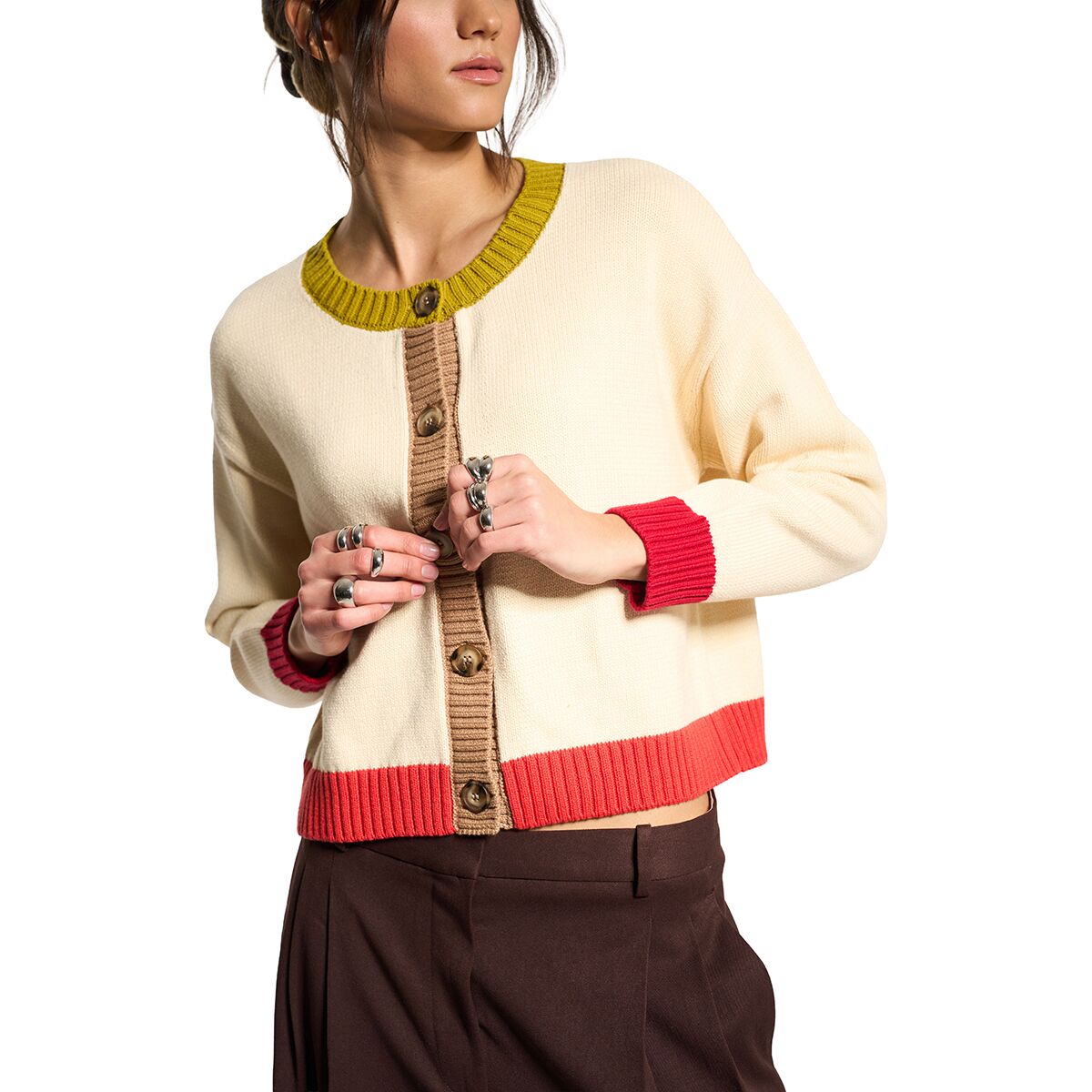 Image of Callahan Joey Cardigan - Women's Creme, XS