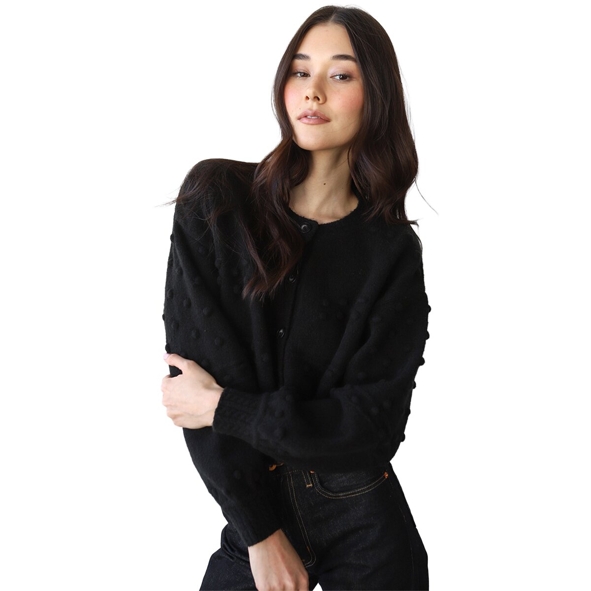 Image of Callahan Jolie Cardigan - Women's Black, S
