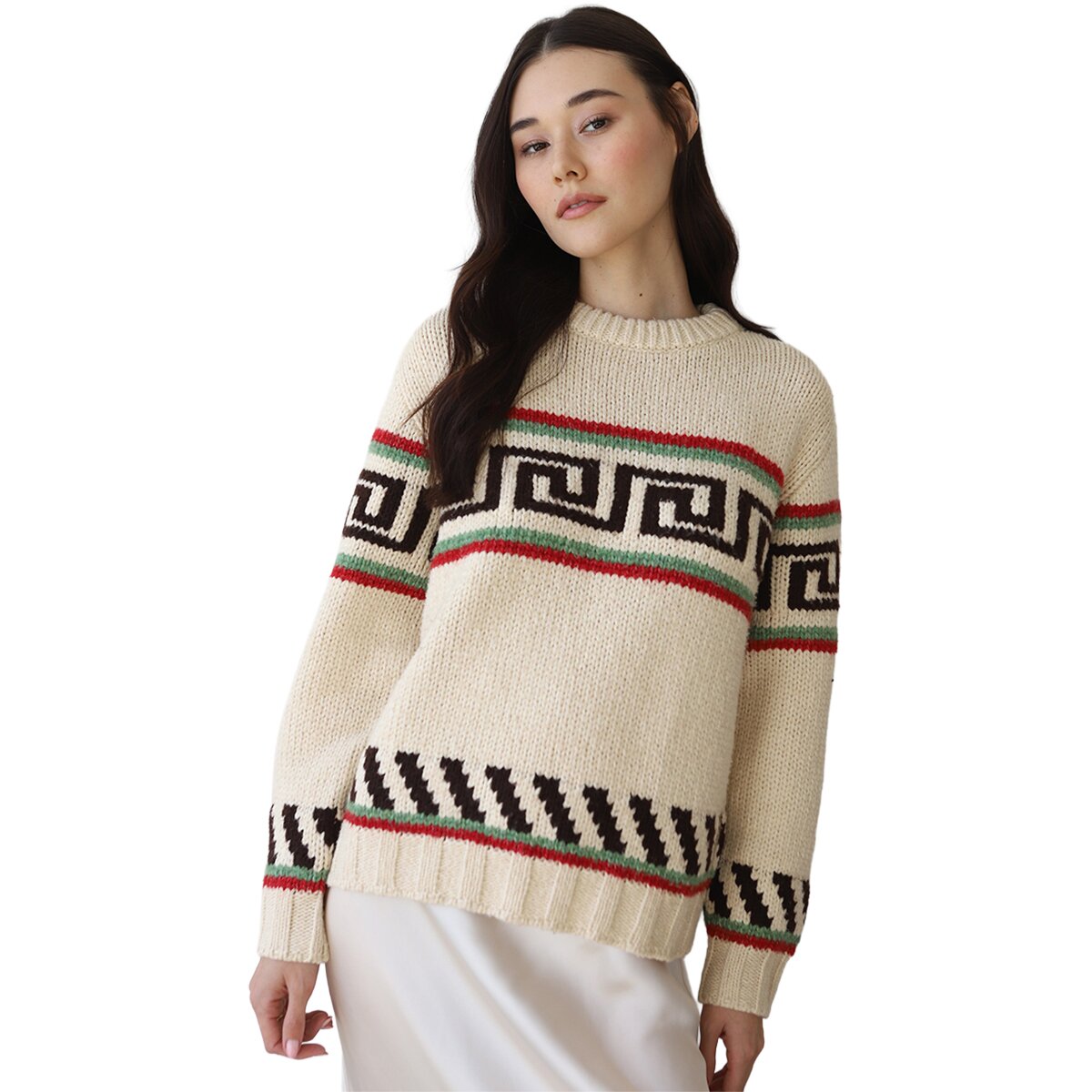 Image of Callahan Heather Pullover Sweater - Women's Multi, M