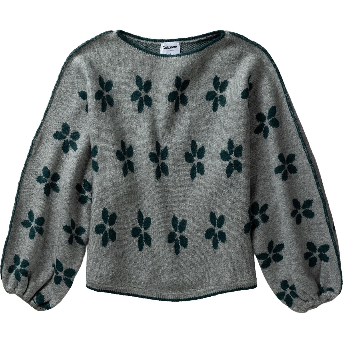 Image of Callahan Rhodes Pullover Sweater - Women's Heather Grey, L