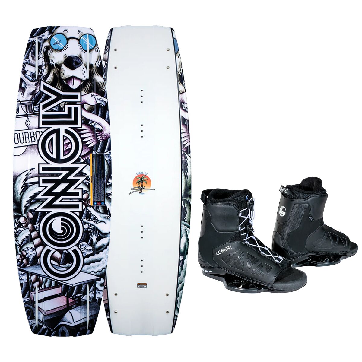 Connelly Skis Steel Wakeboard + Draft Binding