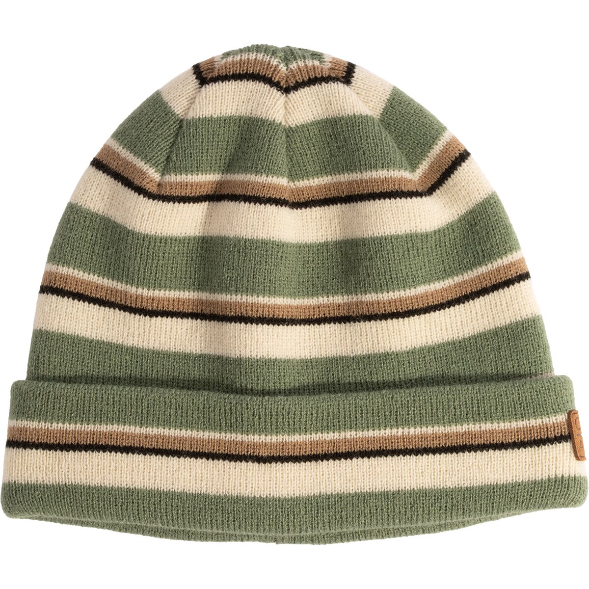 Image of Coal Headwear Harbor Beanie Sage Stripe, One Size