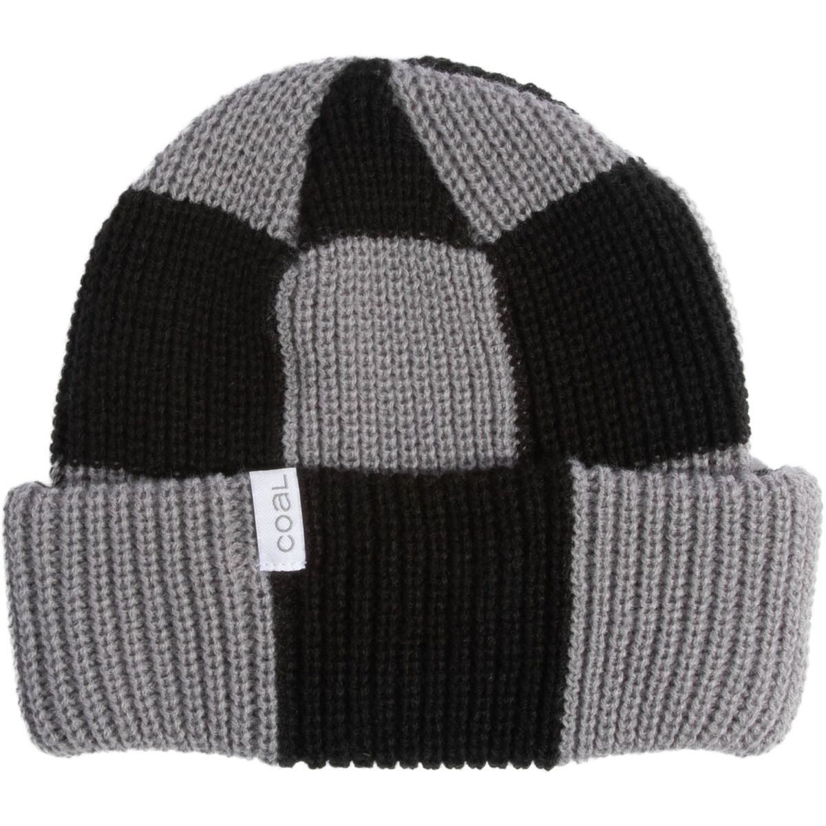Image of Coal Headwear Frena Solid Beanie Mid Grey Check, One Size