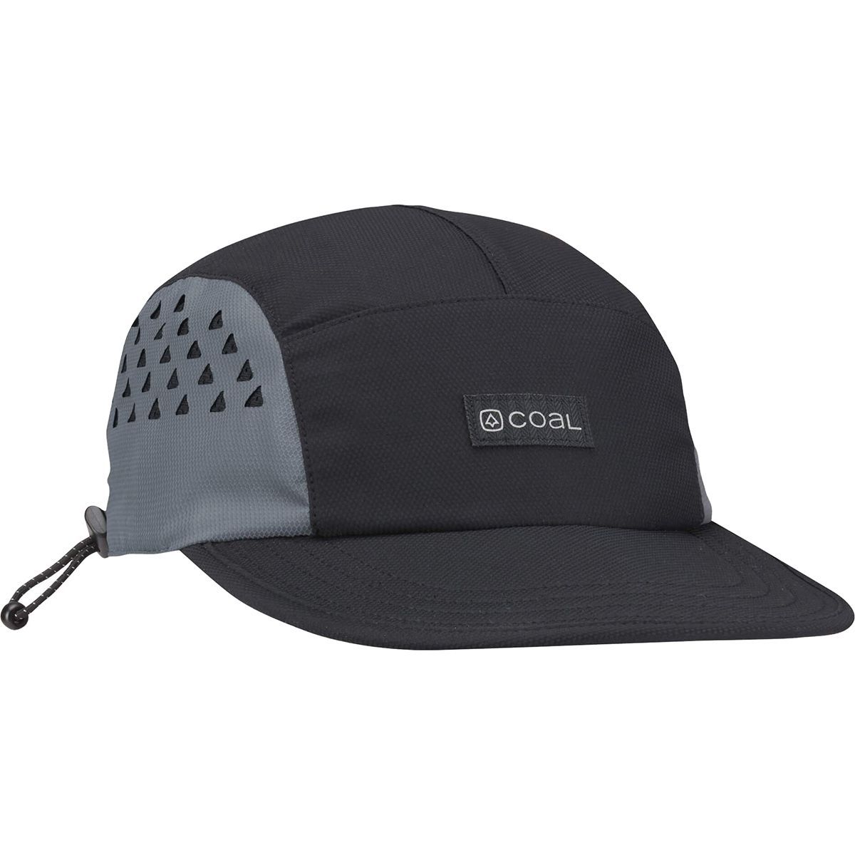 Coal Headwear Provo 5-Panel Hat Black/Grey, One Size