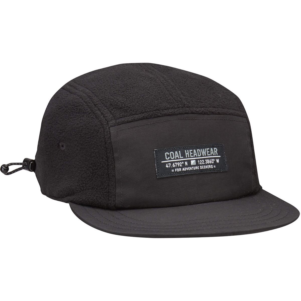 Image of Coal Headwear Bridger 5-Panel Hat Black, One Size