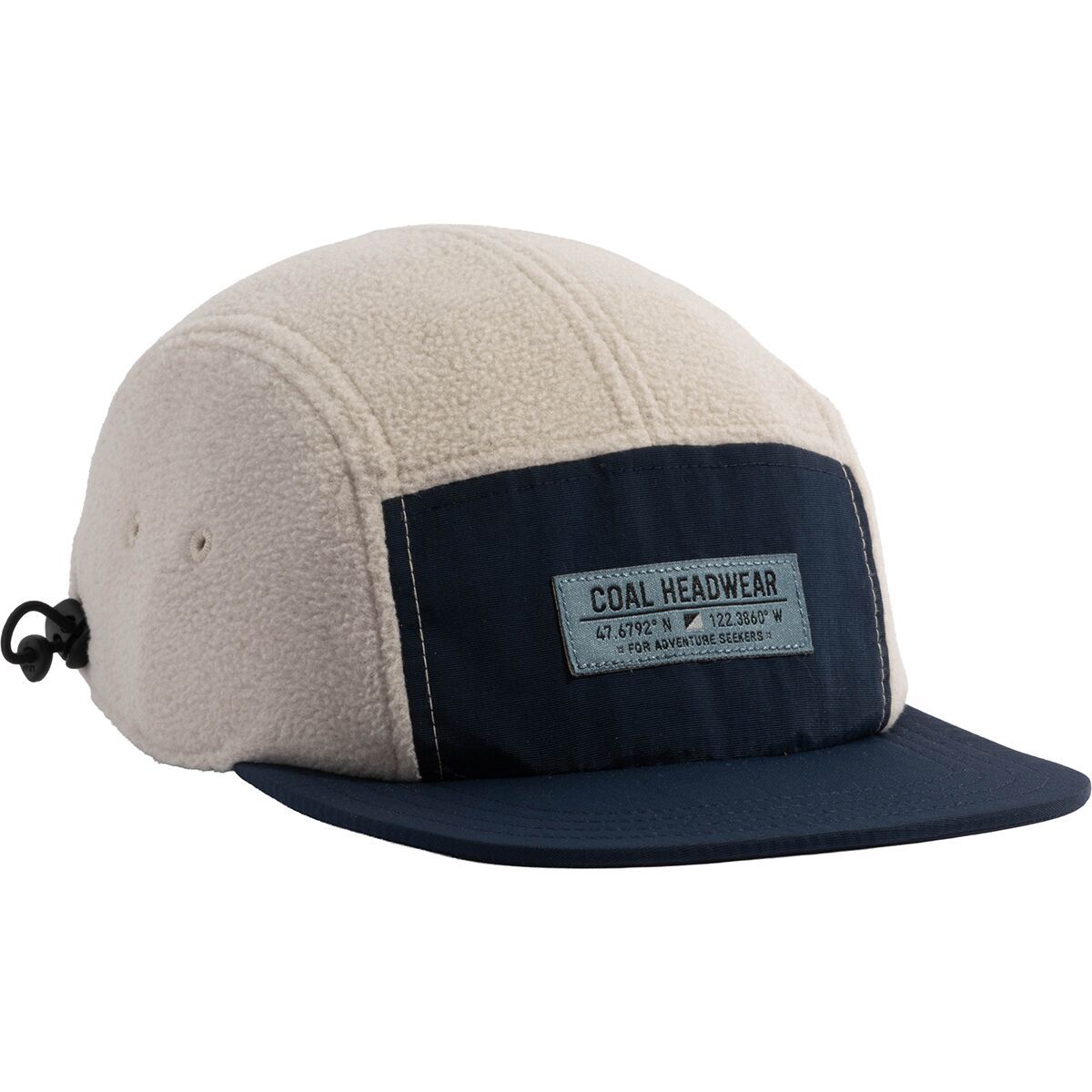 Image of Coal Headwear Bridger 5-Panel Hat Navy/Grey, One Size