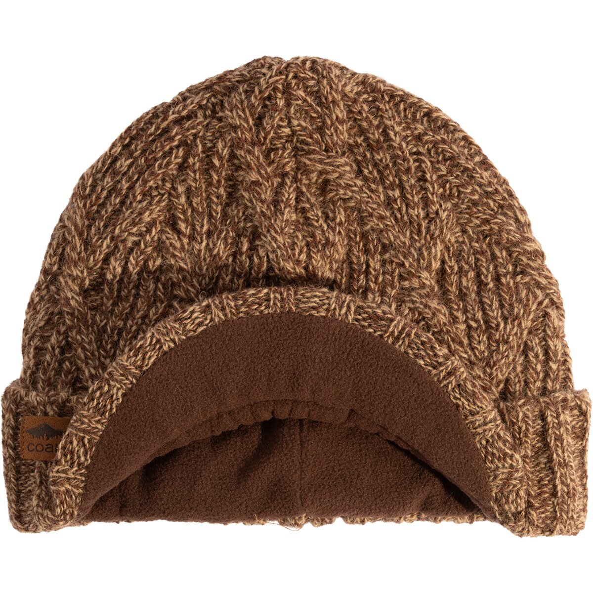 Image of Coal Headwear Yukon Brim Beanie Khaki Marl2, One Size