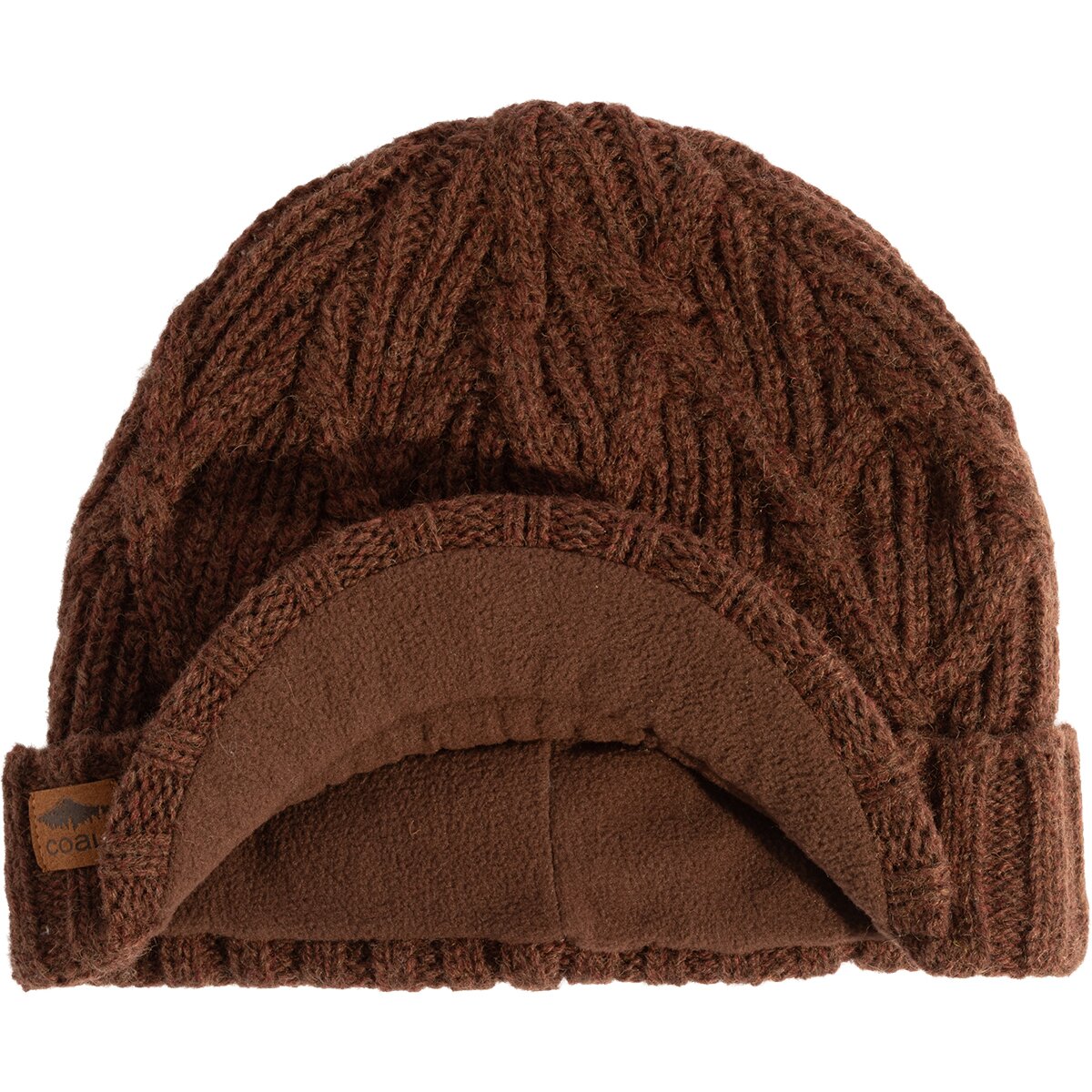 Image of Coal Headwear Yukon Brim Beanie Light Brown2, One Size