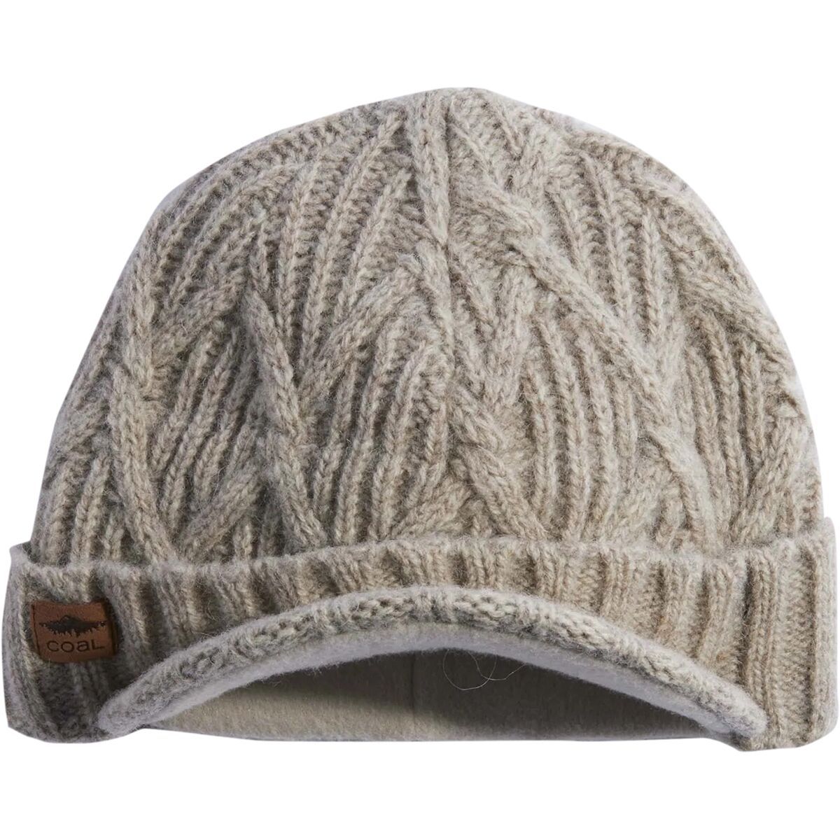Image of Coal Headwear Yukon Brim Beanie Natural, One Size