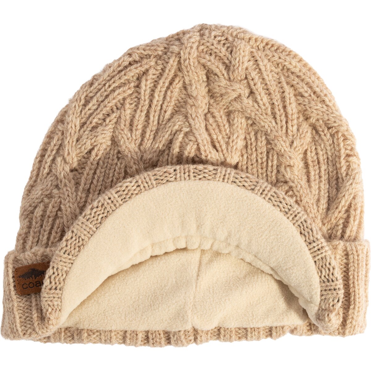 Image of Coal Headwear Yukon Brim Beanie Natural2, One Size