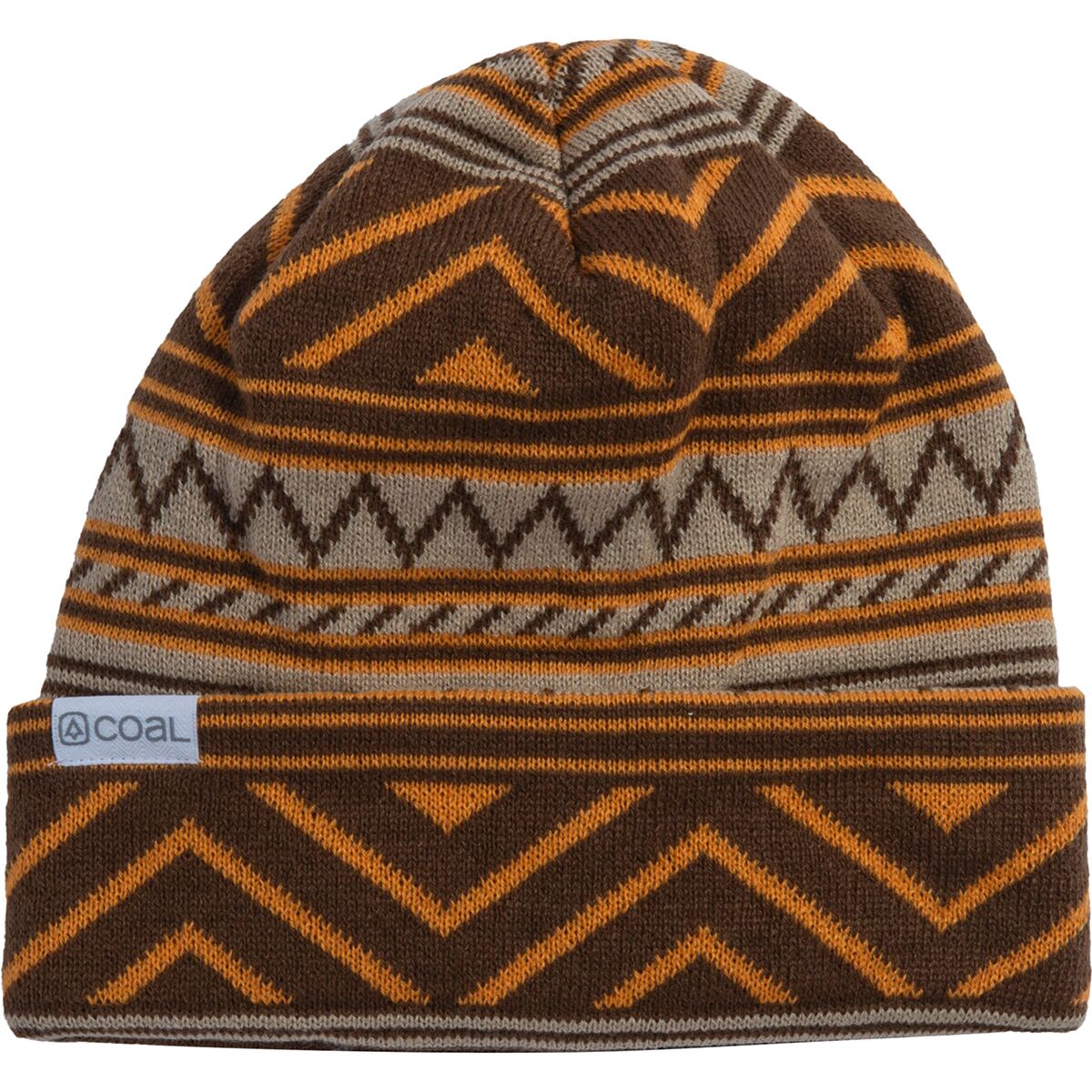 Coal Headwear Coal Headwear The Weston Beanie Brown/Orange, One Size