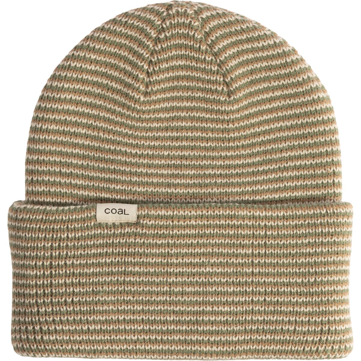 Image of Coal Headwear Wayne Beanie Sage Micro Stripe, One Size