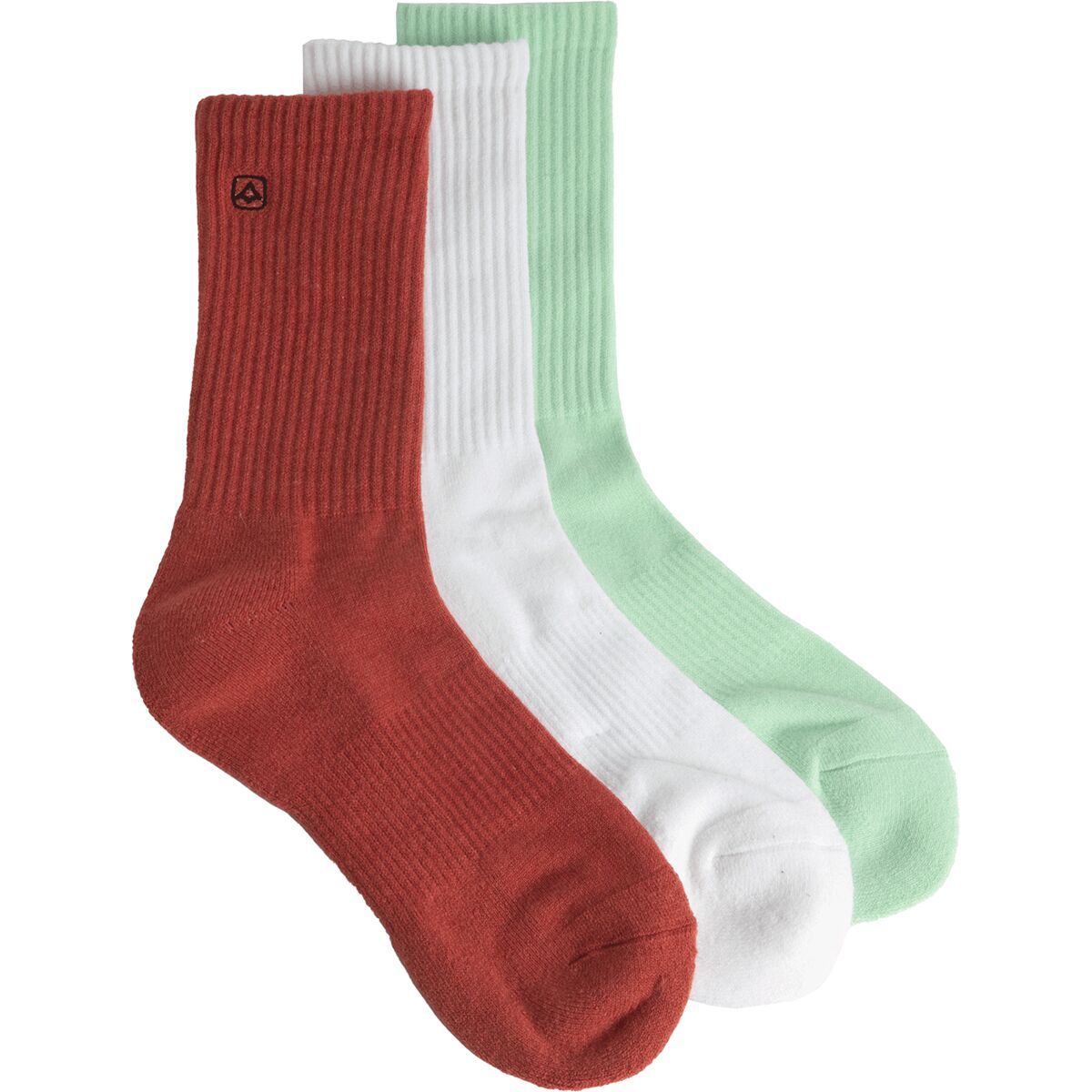 Image of Coal Headwear Everyday Crew Sock - 3-Pack Desert Sunrise, L/XL