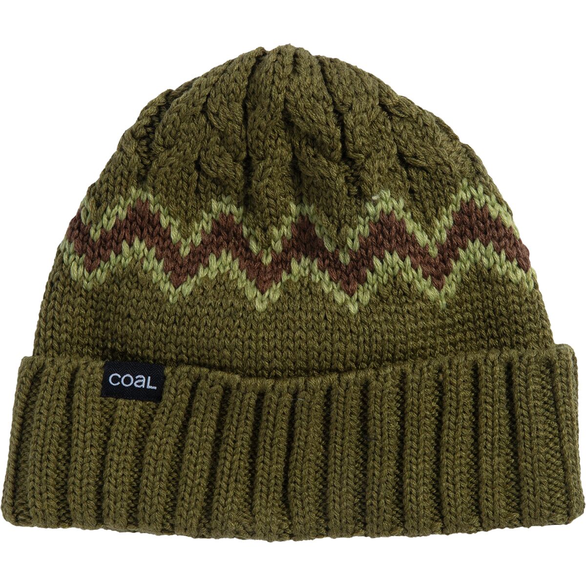 Coal Headwear Coal Headwear Meadows Beanie Olive/Brown, One Size