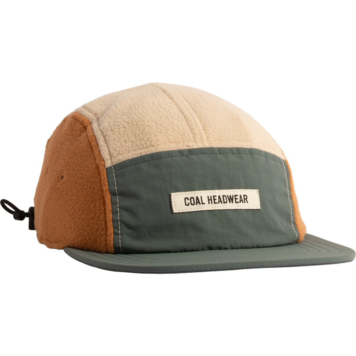 Image of Coal Headwear Bridger 5-Panel Hat Storm/Brown, One Size