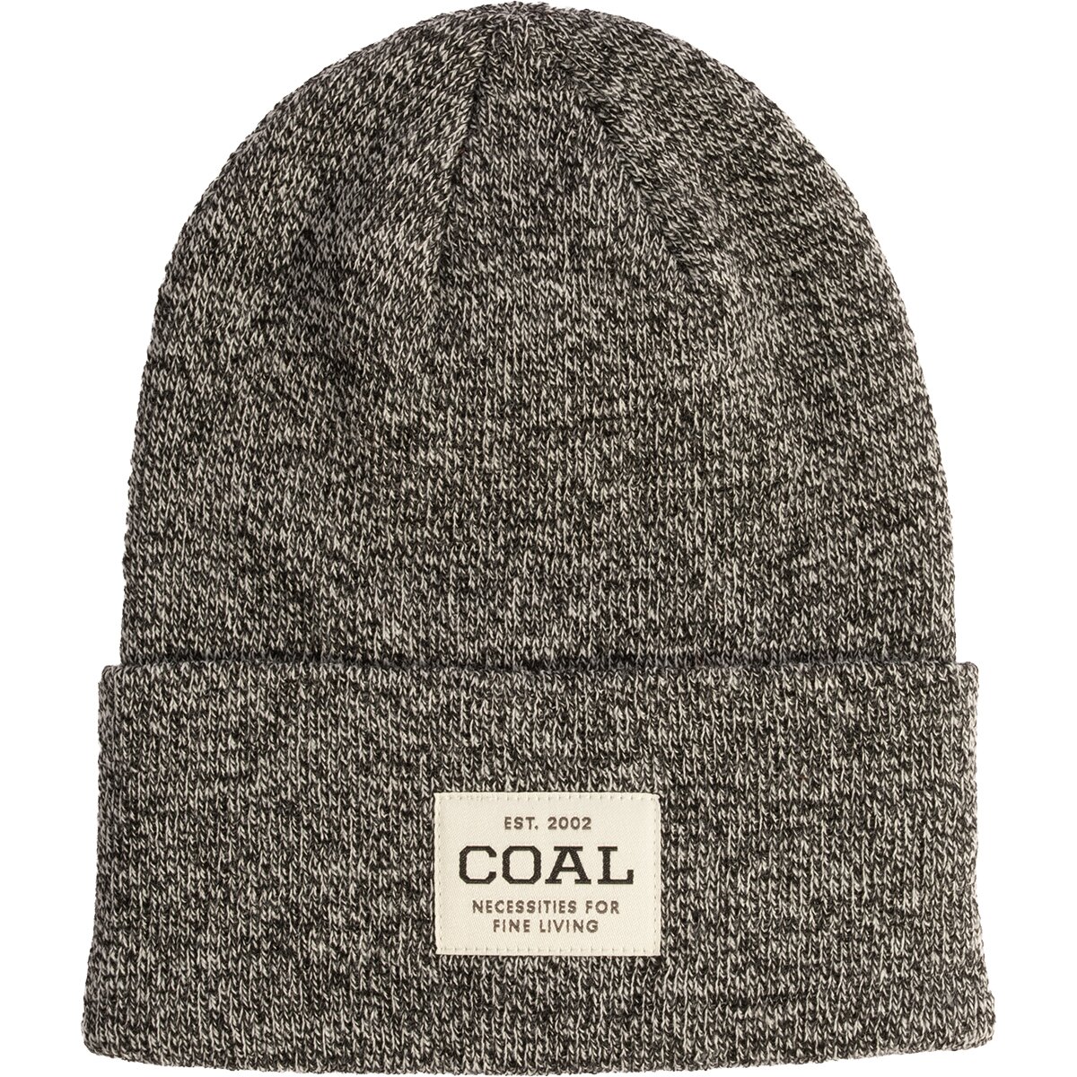 Image of Coal Headwear The Uniform Beanie Black Marl, One Size