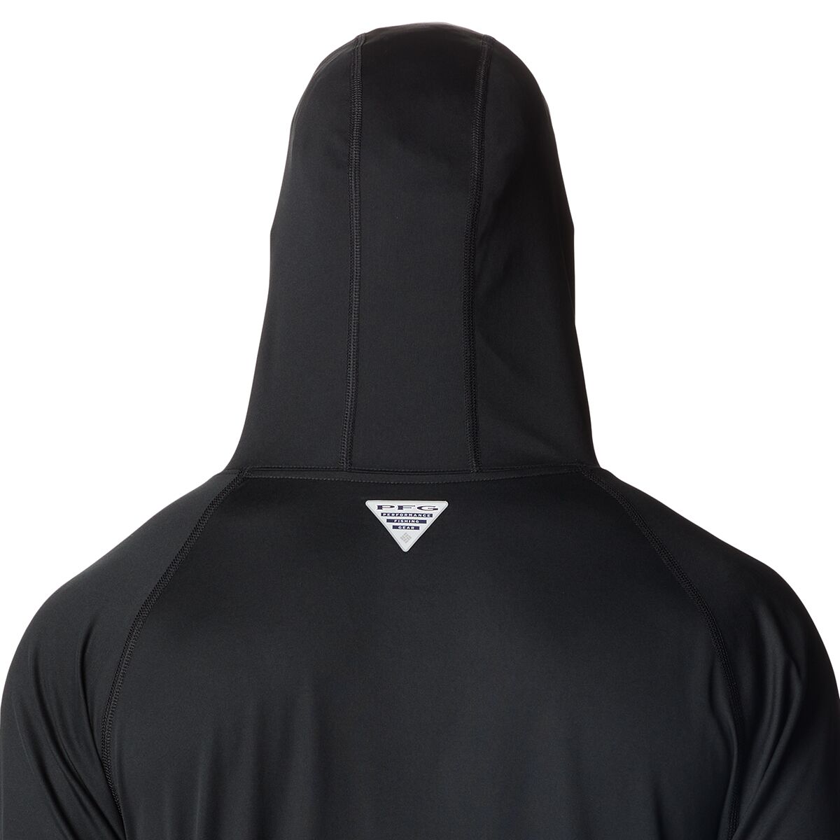 Columbia Men's PFG Terminal Tackle Hoodie - Black, Cool Grey Logo