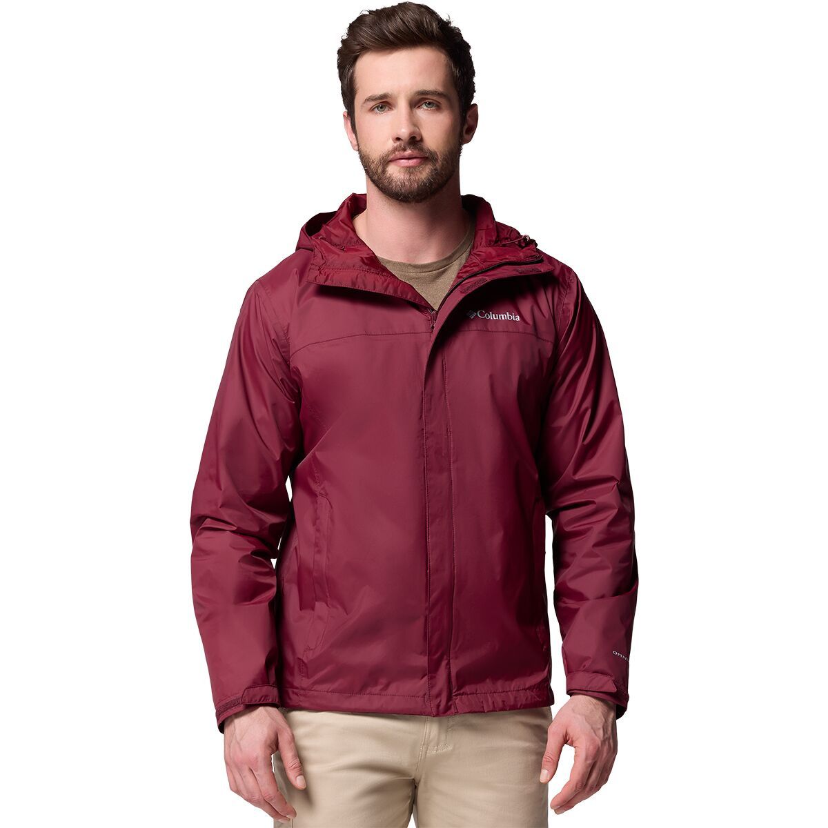 Image of Columbia Watertight II Jacket - Men's Rich Wine, XL