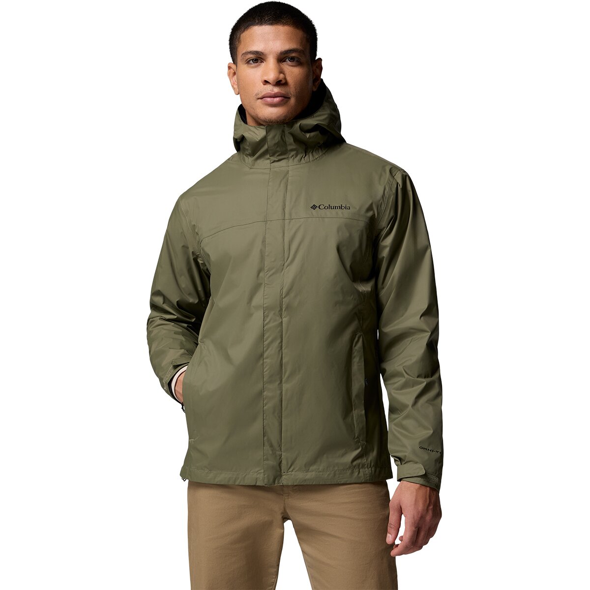 Image of Columbia Watertight II Jacket - Men's Stone Green2, M