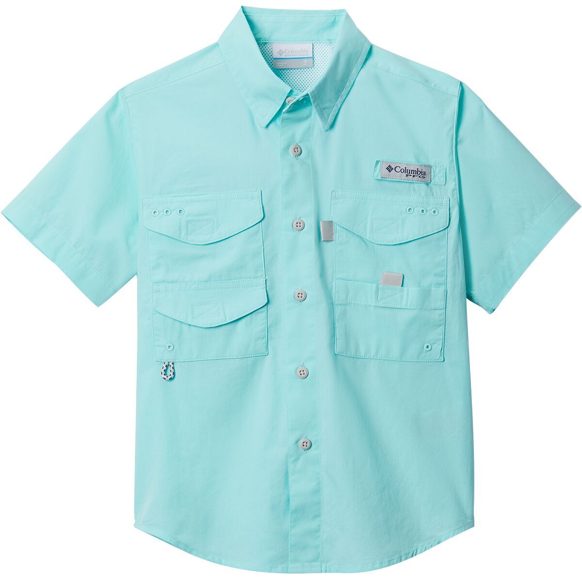 Columbia Bonehead Short-Sleeve Shirt - Boys' Gulf Stream, XL