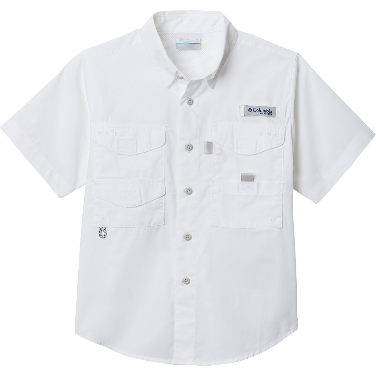 Columbia Bonehead Short-Sleeve Shirt - Boys' White, XS