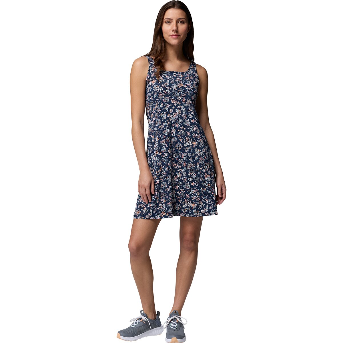 Image of Columbia Freezer III Dress - Women's Collegiate Navy Konakai, XL