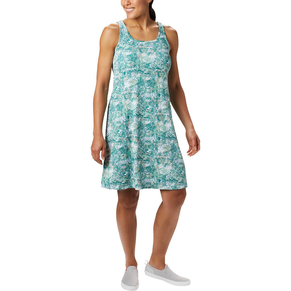 Columbia Freezer III Dress - Women's Waterfall Waterbrush Print, L