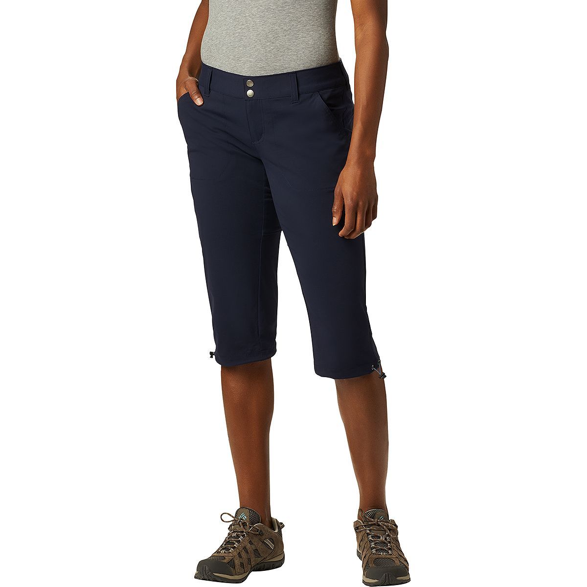 Columbia Saturday Trail II Knee Pant - Women's Dark Nocturnal, 12