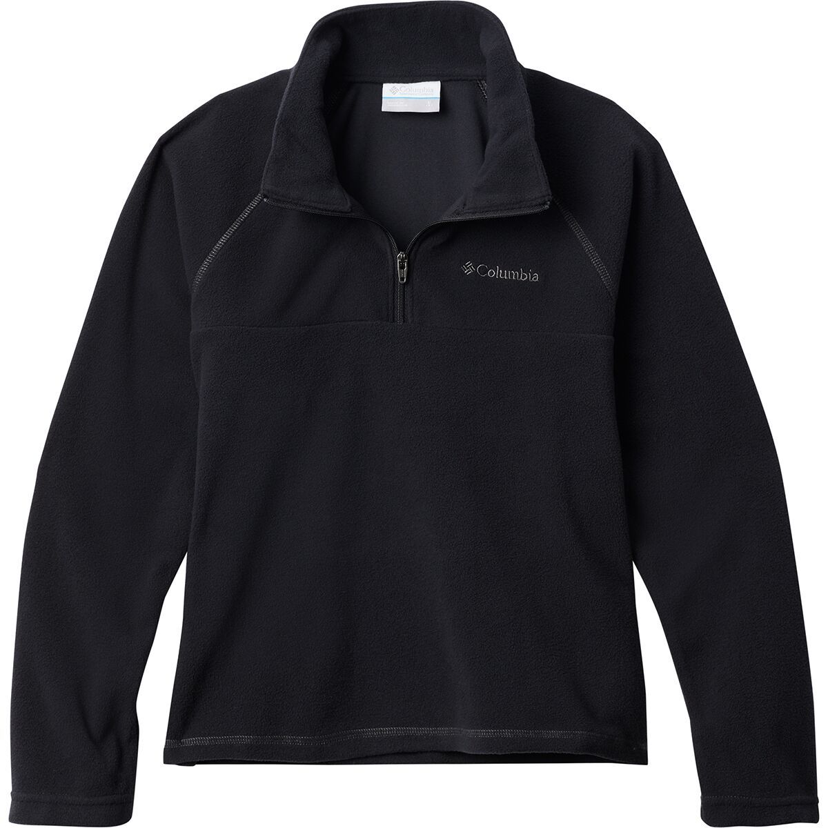 Image of Columbia Glacial Fleece 1/2-Zip Jacket - Boys' Black, XS
