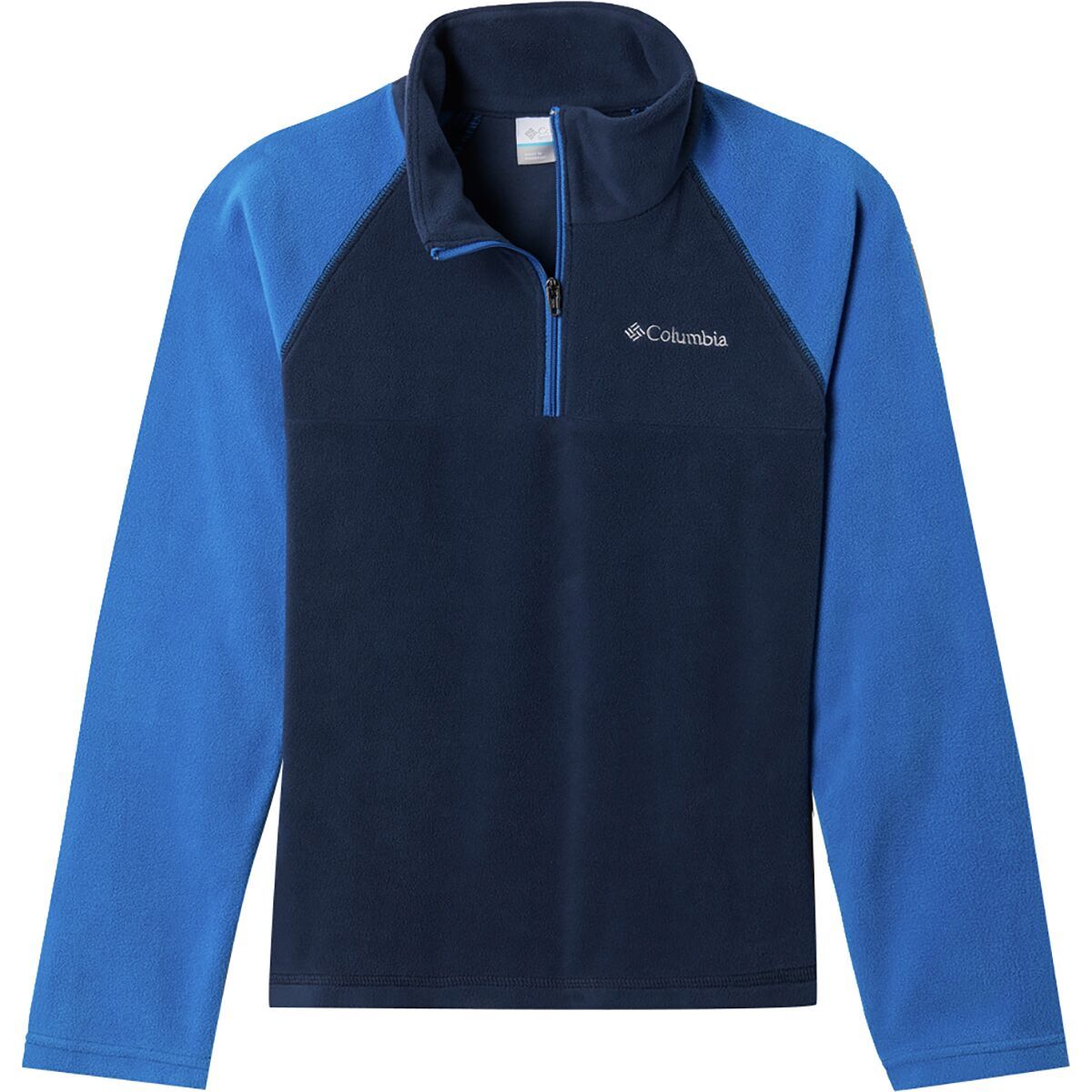 Columbia Glacial Fleece 1/2-Zip Jacket - Boys' Collegiate Navy/Bright Indigo, M