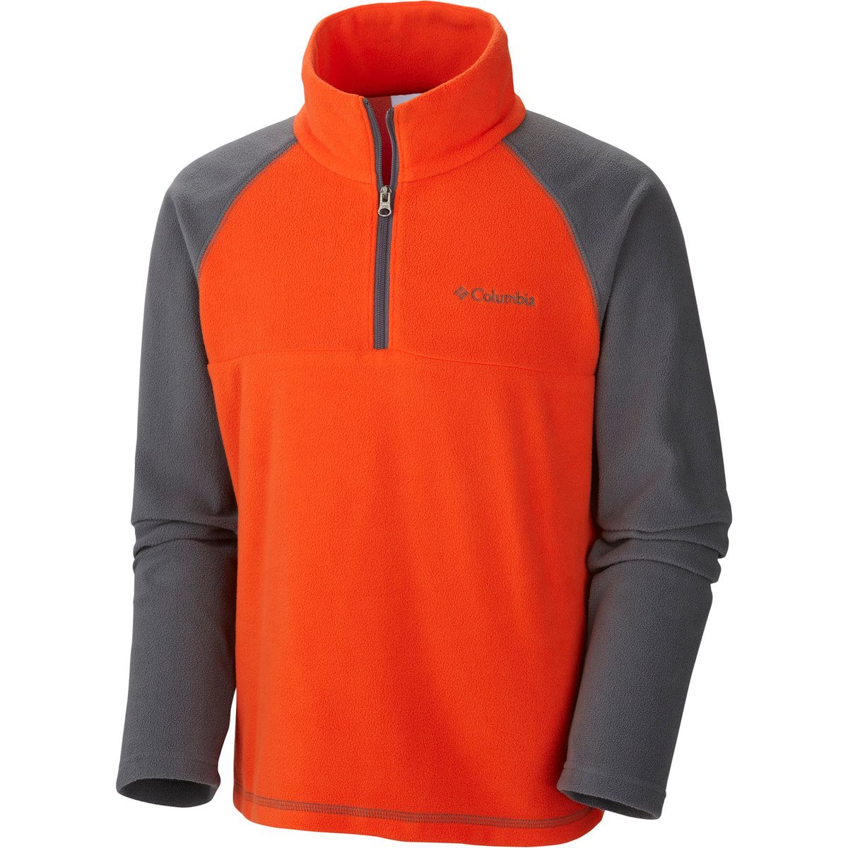 Columbia Glacial Fleece 1/2-Zip Jacket - Boys' State Orange, XS