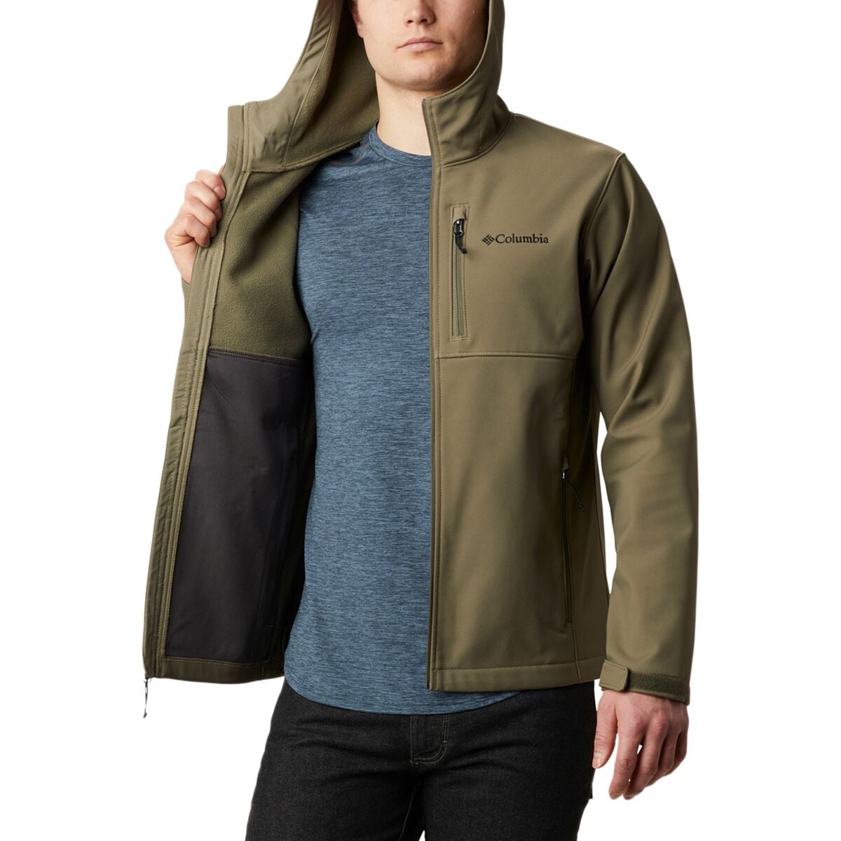 Columbia Ascender Softshell Hooded Jacket Men s Clothing