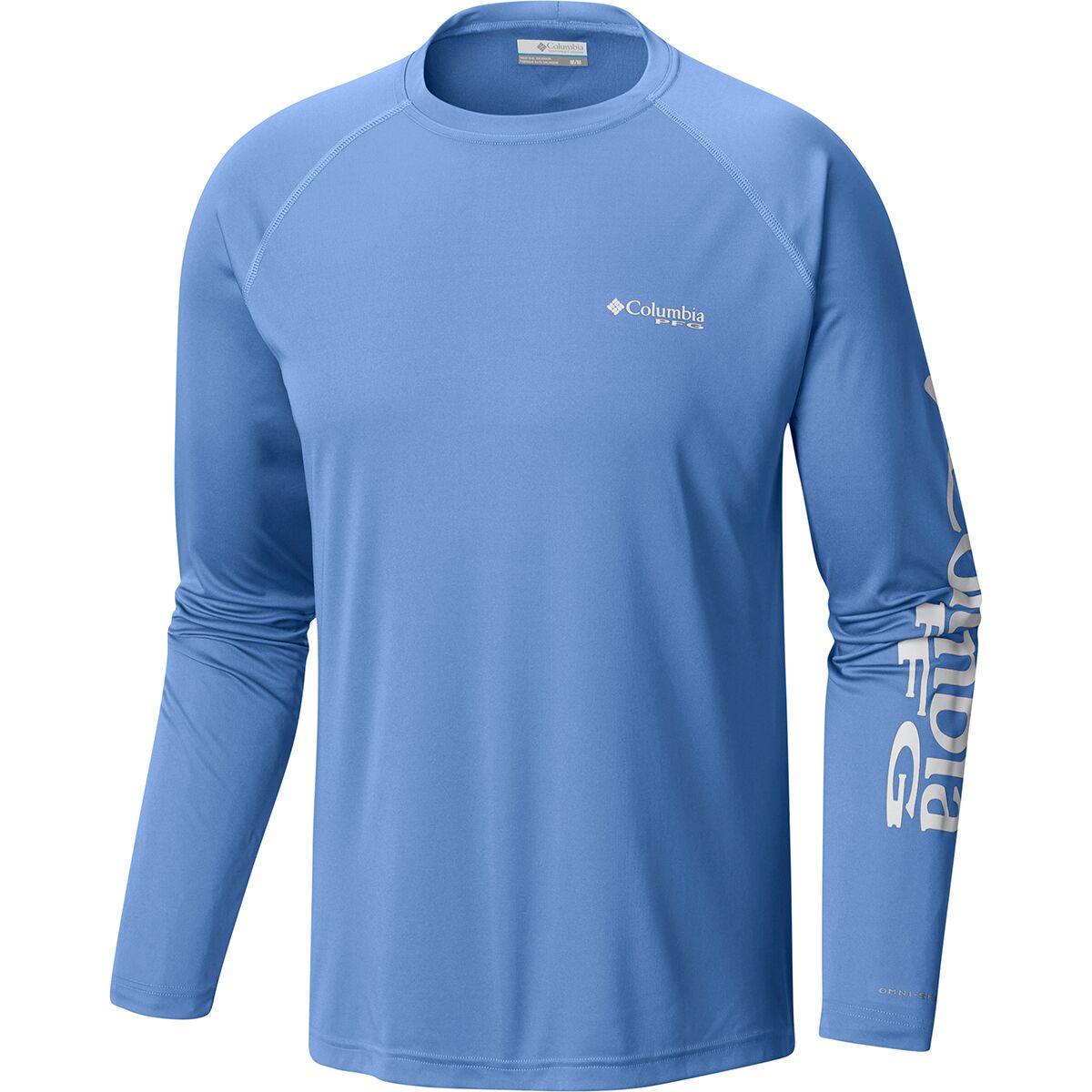 Chemise Columbia PFG Terminal Tackle Vent, Manches Longues, Bleu, Taille M, Neuve