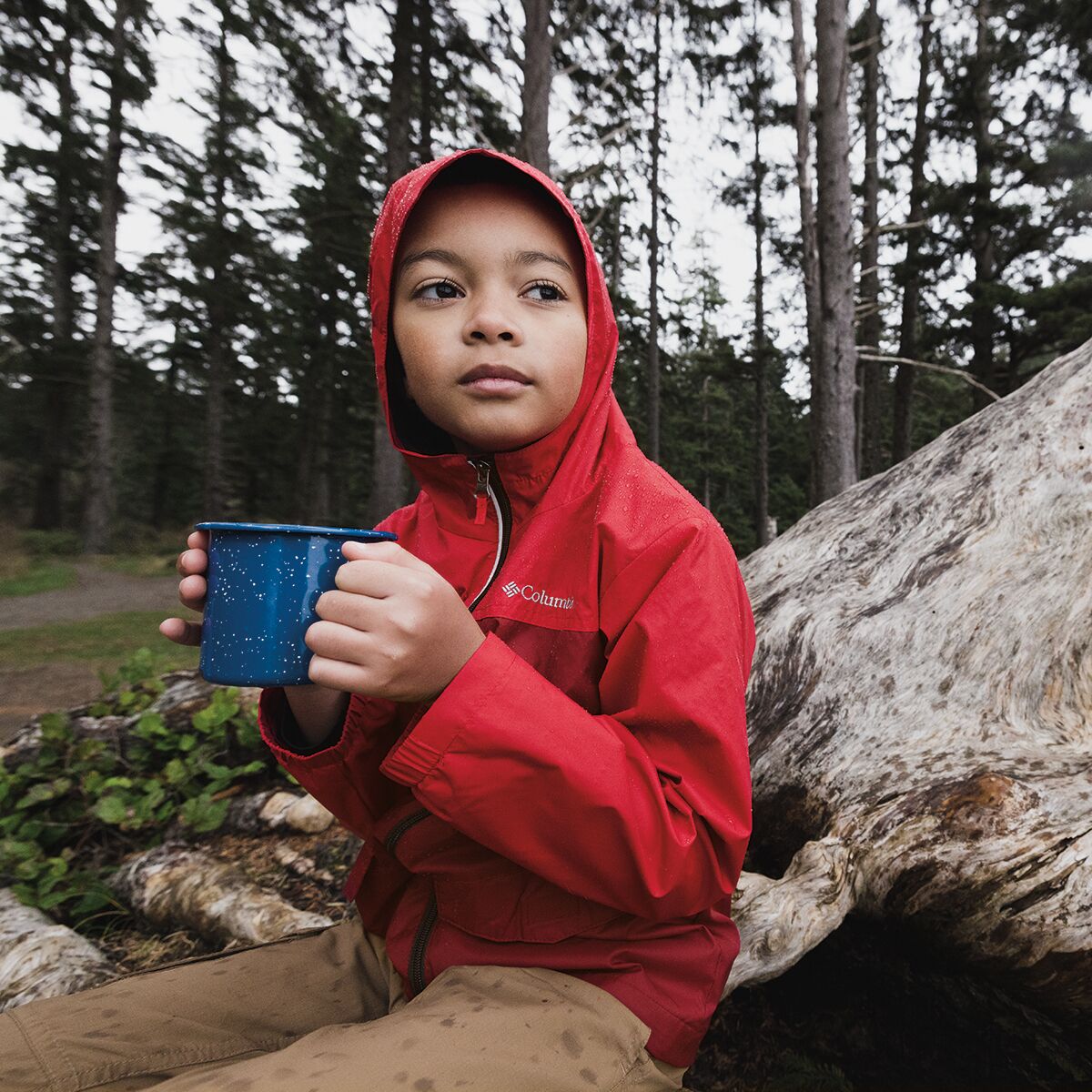 Columbia Chaqueta Rain-Zilla para Niño