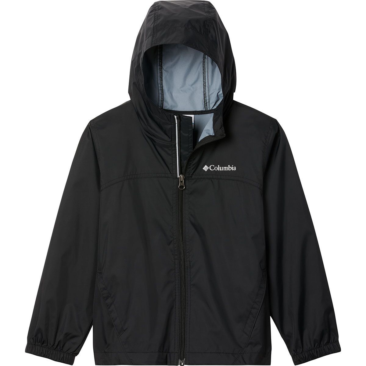 Columbia Glennaker Rain Jacket - Boys' Black, XS