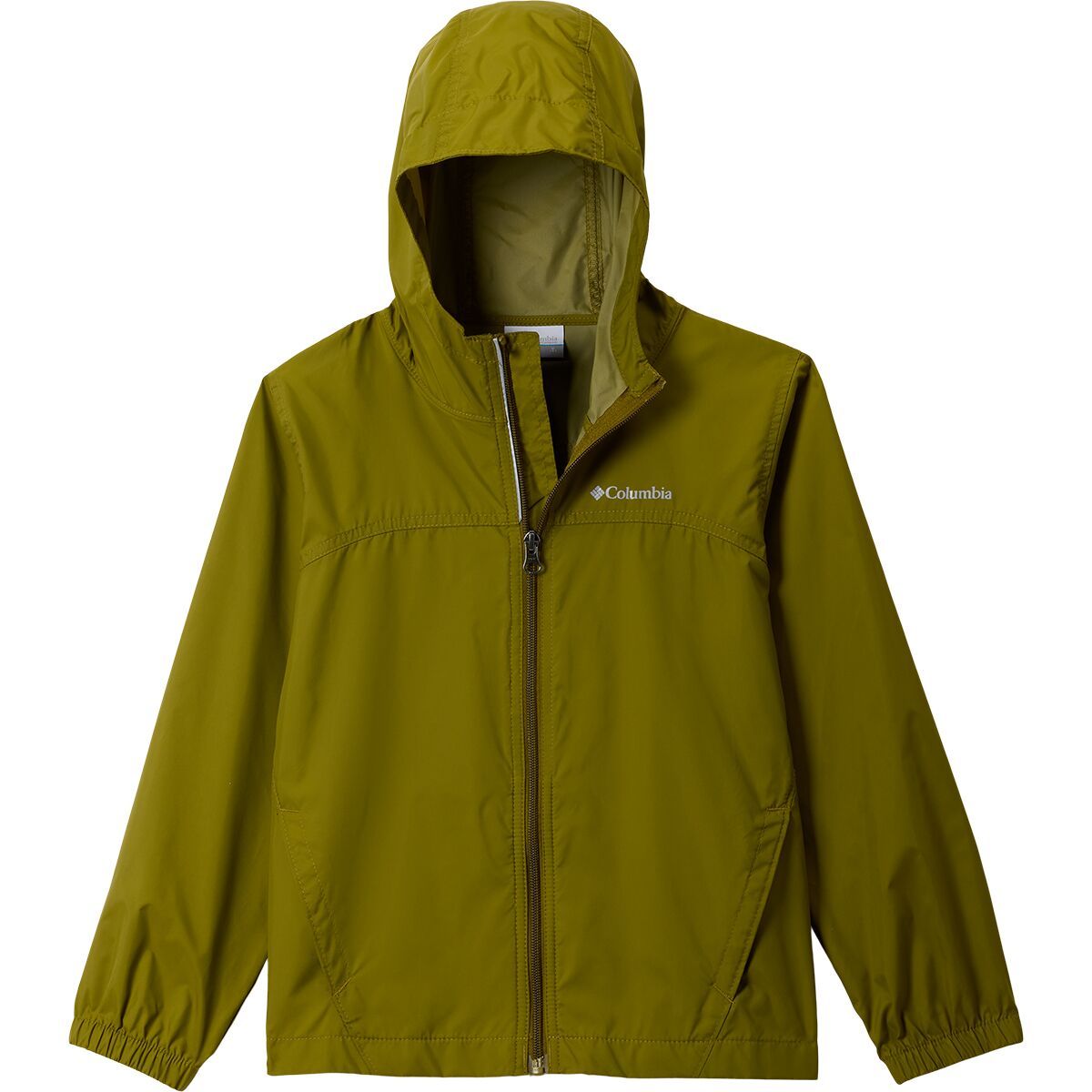Image of Columbia Glennaker Rain Jacket - Boys' Mossy Green, XL