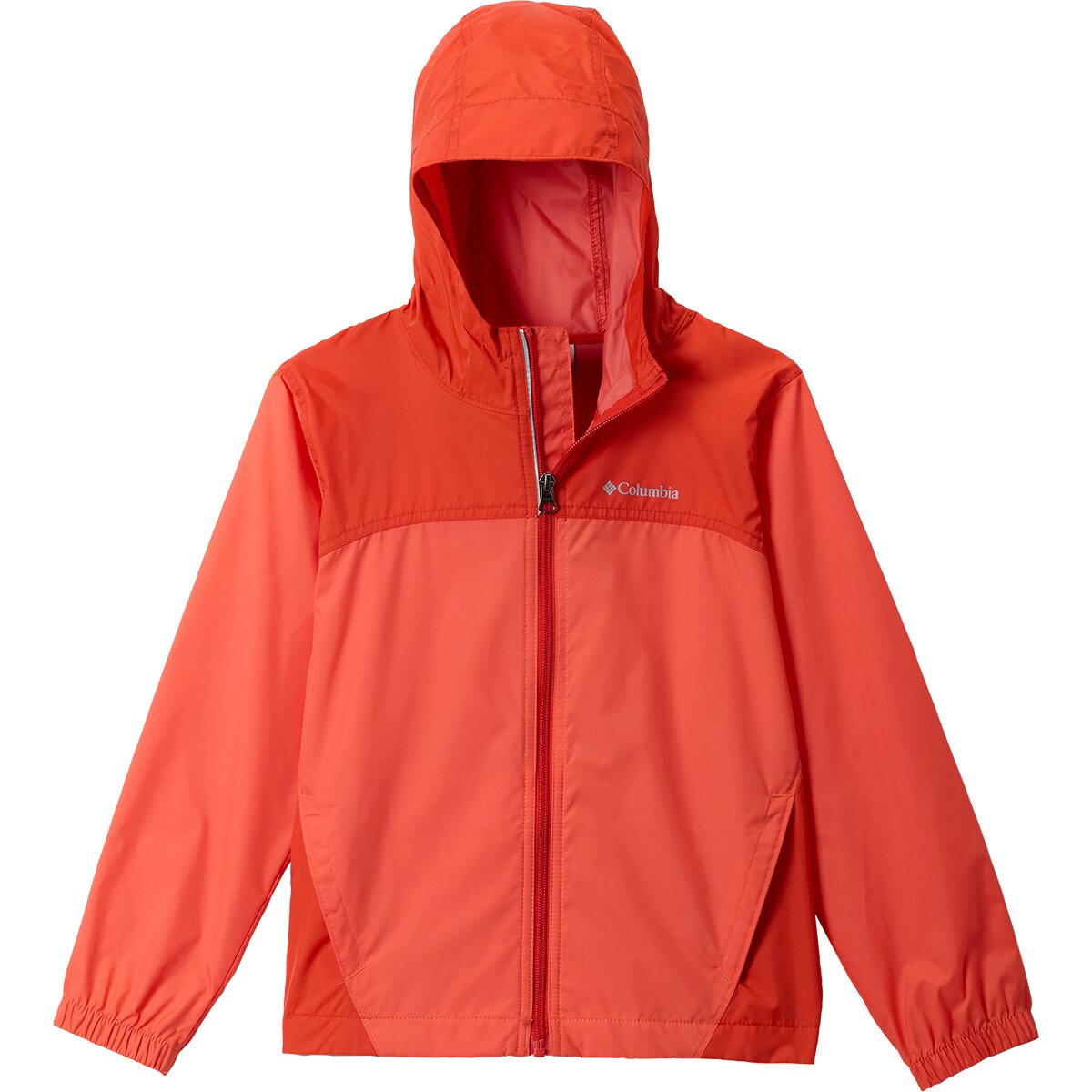 Image of Columbia Glennaker Rain Jacket - Boys' Zing/Super Sonic, XL